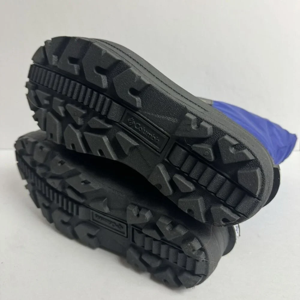 Columbia Youth Powderbug Shorty Snow Boot Purple Size 6 M Big Kid